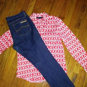 Michale Kors Straight Leg Jeans